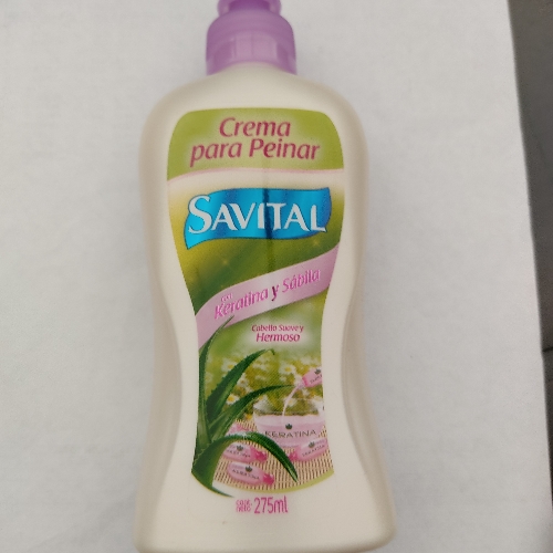 CREMA PARA PEINAR SAVITAL KERATINA X 275