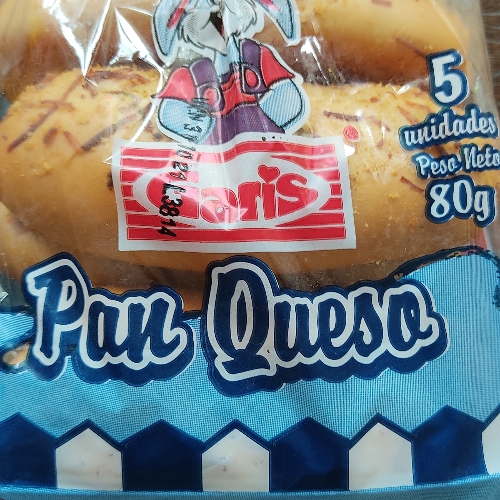 PAN DE QUESO GARIS X 5