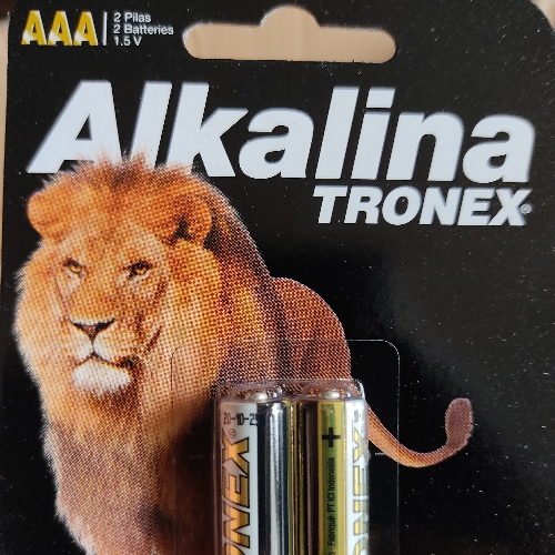 PILAS AAA ALKALINA TRONEX