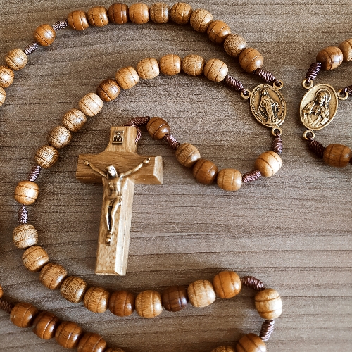 Rosario Mad con Medalla Milagrosa y Sagrada Corazón de Jesús (46310)