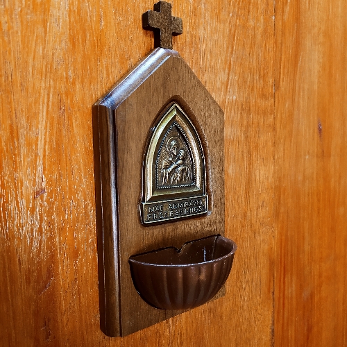 Pila para agua bendita Capillita Virgen de Schoenstatt (91030)