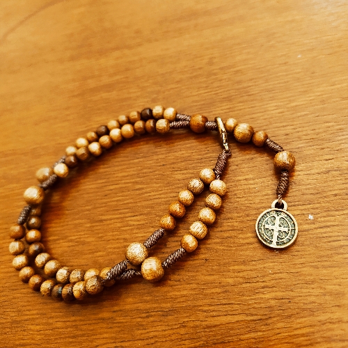 Pulsera Rosario con med San Benito OV