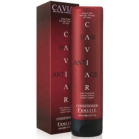 Crema de enjuague cabello teñidos 260ml Fidelite
