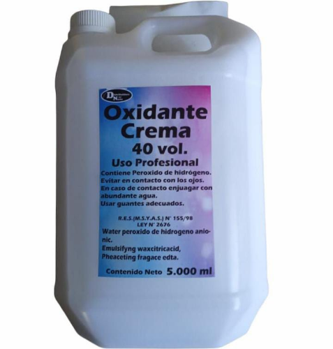 Oxidante crema 40 vol. x 5lt del norte