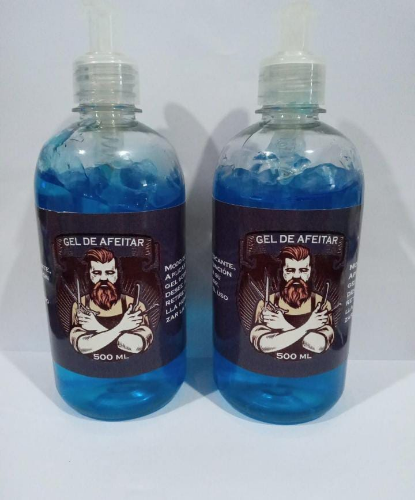 Gel de afeiter c/bomba cremera 500ml Del Norte