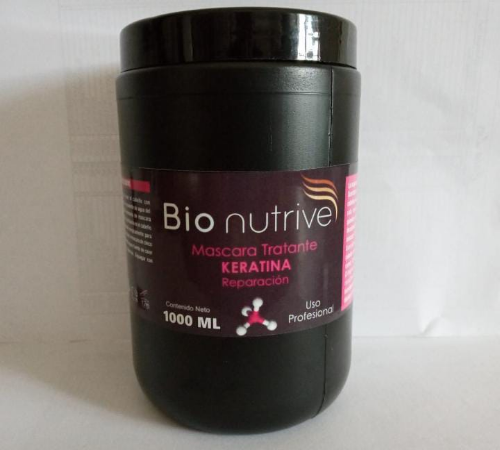 Baño de crema keratina 1kg Bionutrive