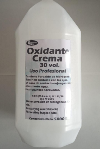 Oxidante crema 30 vol. x 5lt del norte