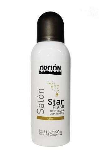 Brillo star flash oro 180cc Opcion