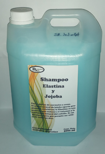 Shampoo elastina y jojoba 5Lt del norte