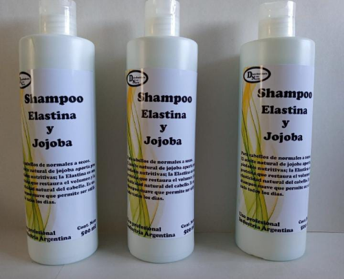 Shampoo elastina y jojoba 1/2Lt del norte
