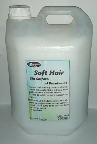 Enjuague sin sulfato sin parabeno 5Lt del norte