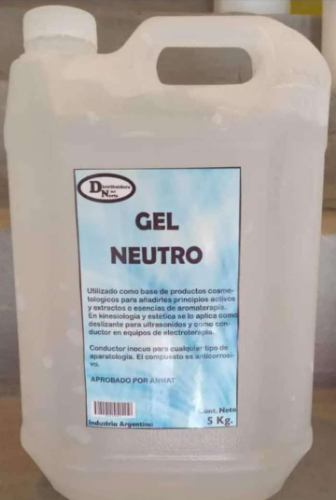 Gel neutro aparatologia 5Kg