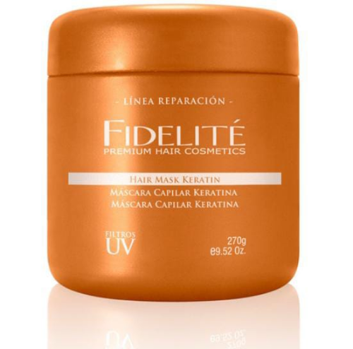 Baño de crema keratina 270g Fidelite