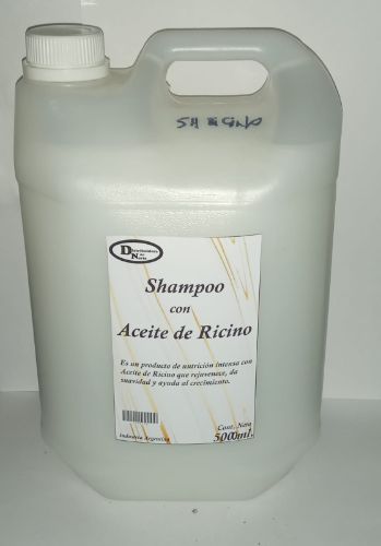 Shampoo con aceite Ricino 5Lt del norte