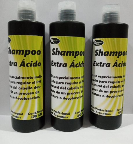 Shampoo extra acido 1/2Lt del norte
