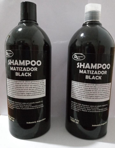 Shampoo matizador Black 1Lt del norte