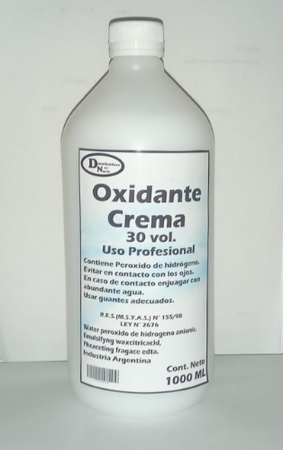 Oxidante crema 30 vol. x 1lt del norte