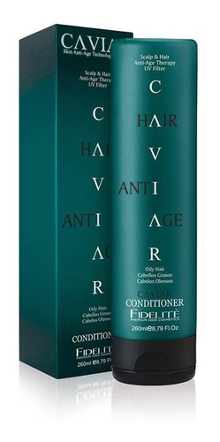 Crema de enjuague cabello graso 260ml Fidelite