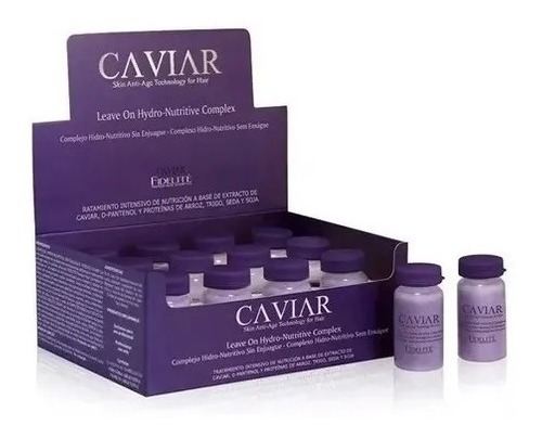 Ampolla Hidronutritiva caviar Fidelite x 12u