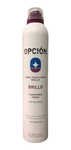 Brillo en aerosol siliconado 440cc Opcion