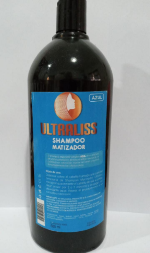 Shampoo matizador Azul 1Lt ultraliss