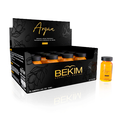 Ampolla Argan Bekim x 12 u