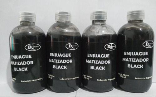 Enjuague matizador black x 250ml del norte
