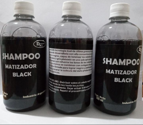 Shampoo matizador Black 500ml del norte