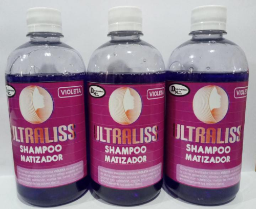 Shampoo matizador violeta 500ml ultraliss