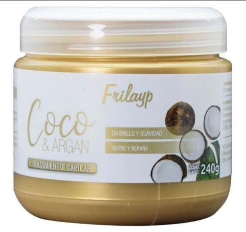 Baño de crema coco 250g Frilayp