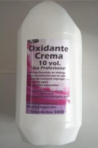 Oxidante crema 10 vol. x 5lt del norte