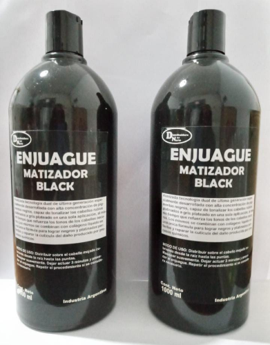 Enjuague matizador black x 1 Lt del norte