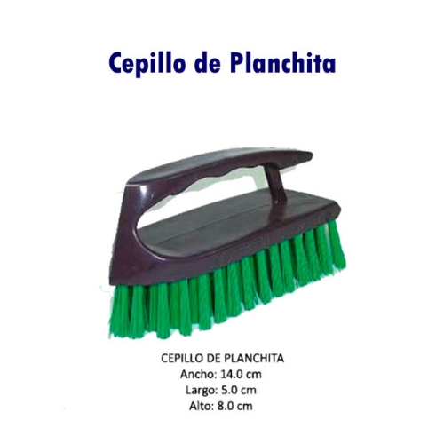 CEPILLO PLANCHA PLASTIHOGAR