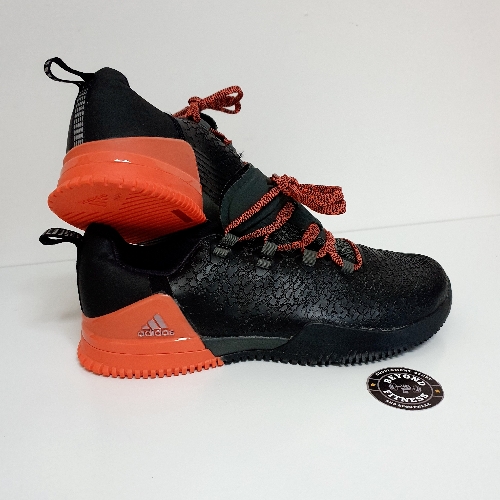 Adidas Training Negro Carbón Naranja No  24