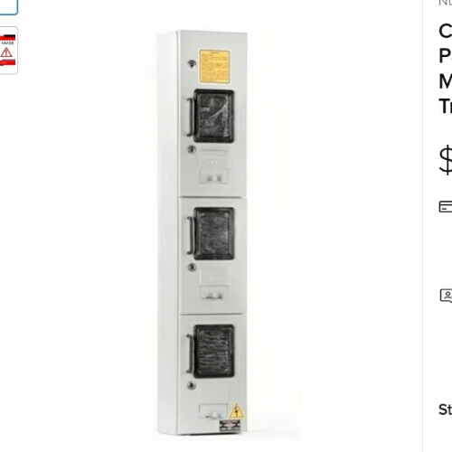 Caja contador 3 monofasica sin barraje