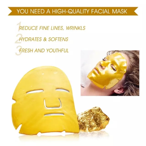 Mascarilla 24k oro Colágeno Facial