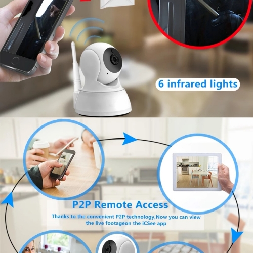 Cámaras Smart WiFi interior  720 HD