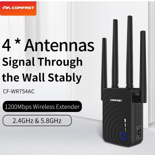 Repetidor WiFi Comfast 1200mbps