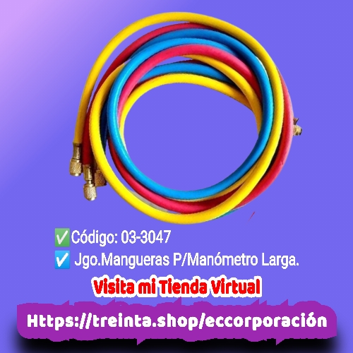 MANGUERA P/MANÓMETRO  LARGA