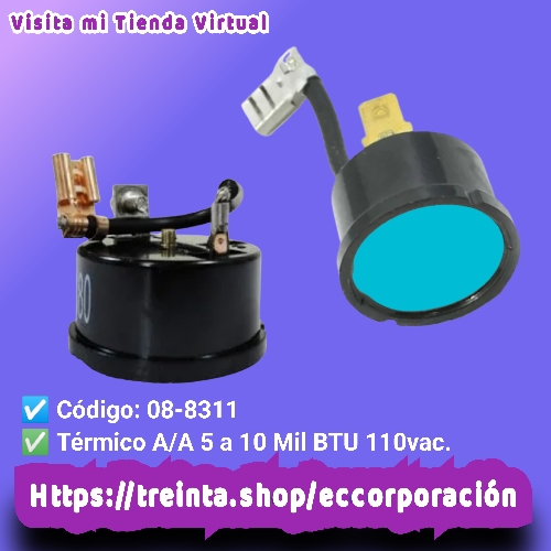 TERMICO A/A 5 a 10 MIL BTU 110Vac