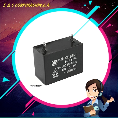 CAPACITOR 5MF/450VAC MARCHA