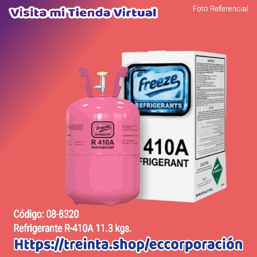 REFRIGERANTE R-410A 11.3 Kgs.