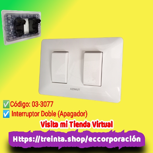 INTERRUPTOR DOBLE (APAGADOR)