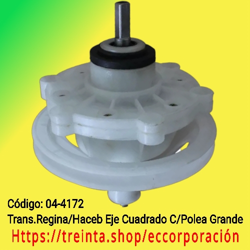 TRANS.REGINA/HACEB, EJE CUADRADO P/GRANDE