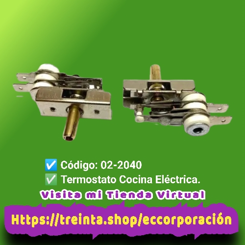 TERMOSTATO COCINA ELECTRICA 12 AMP