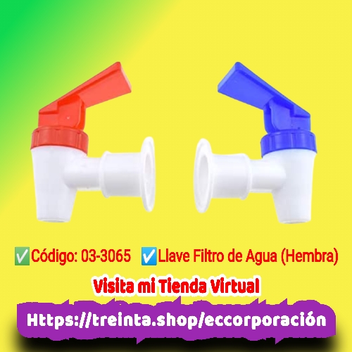 LLAVE FILTRO AGUA (HEMBRA)