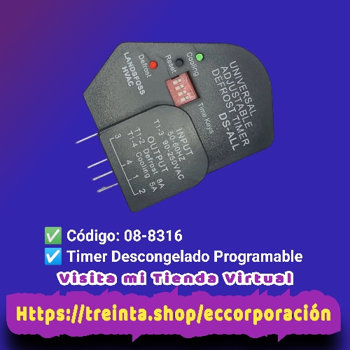 TIMER DESCONGELADO PROGRAMABLE