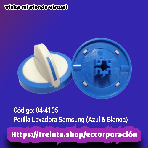 PERILLA LAV. SAMSUNG (AZUL & BLANCO)