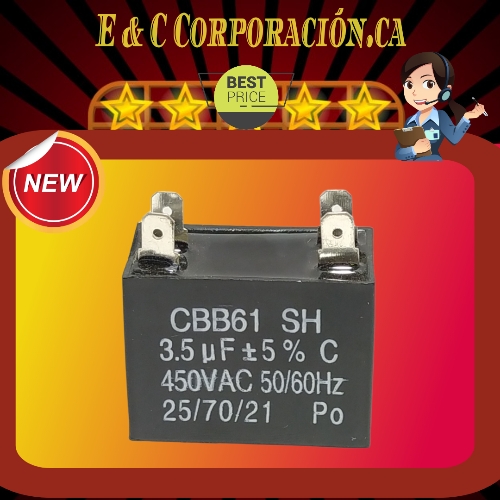 CAPACITOR 3.5MF/450VAC MARCHA