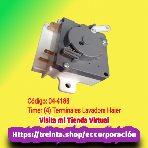 TIMER 4 TERMINALES LAV.HAIER